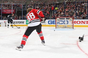 Patrick Kane wins NHL Accuracy Shooting