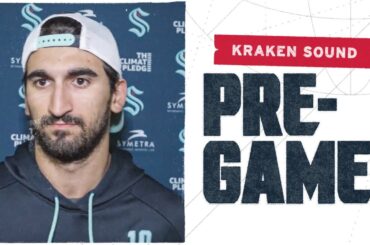 Pregame Sound | Matty Beniers & Coach Bylsma | April 5, 2025