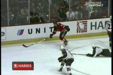 Cal Clutterbuck nails Jordan Hendry