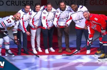 Washington Capitals Special Pre-Game Puck Drop Ceremony