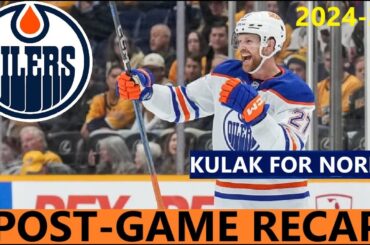 Post-Game Reaction: Edmonton Oilers 4, Nashville Predators 2