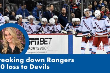 Rangers' special teams struggle AGAIN in disastrous loss to Devils