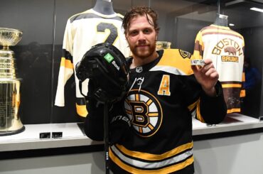 Pastrnak caps off 5-point night with hat trick! 🎩🔥🇨🇿 Pastrňákův pětibodový večer s hattrickem!