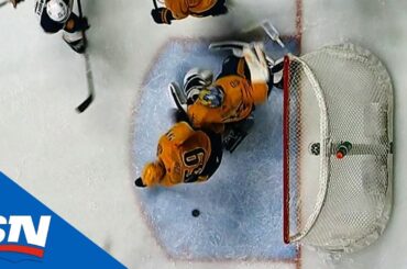 Roman Josi Helps Out Sabres By Scoring Own Goal With Errant Backhander