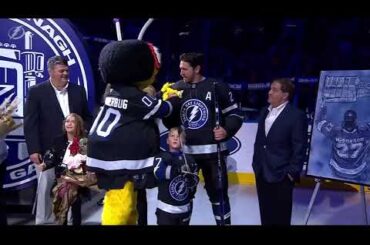 Ryan McDonagh 1000 Game Ceremony