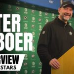Pete DeBoer Discusses Stars Team Photo Day, Mason Marchment, Dallas Stars Win vs. Nashville