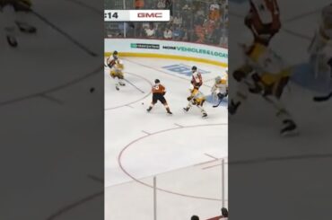 Jamie Drysdale slams one home assisted by Michkov Flyers win 2-1 against the Preds