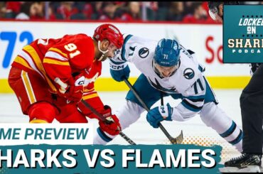 BATTLE: Sharks Aim to SINK Flames' Postseason Aspirations | Will San Jose PLAY SPOILER?
