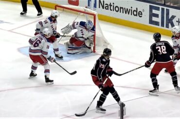 Boone Jenner From the Bottom of the Circle Makes it a 4-2 Blue Jackets Lead
