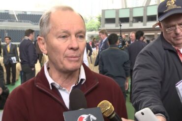 [HKIR 2015] Trackside Interview – John Moore (Trainer of ABLE FRIEND & REWARDING HERO & SECRET SHAM)