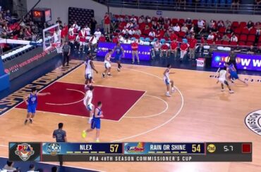Nieto with a pull-up three for NLEX | PBA Season 48 Commissioner's Cup