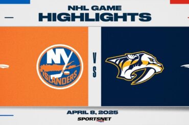 NHL Highlights | Islanders vs. Predators - April 8, 2025