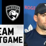 Maple Leafs Media Availability | Postgame at Florida Panthers | April 8, 2025