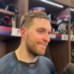 Devon Toews on loss to Blues