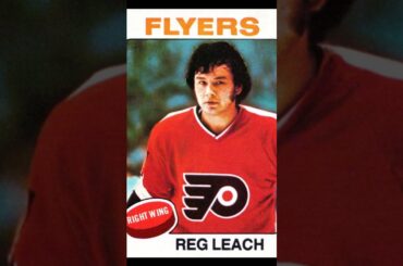 Reg Leach Philadelphia Flyers 1975-76 O-Pee-Chee 166 NHL Hockey Card #flyers  #hockeycards