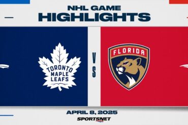 NHL Highlights | Maple Leafs vs. Panthers - April 8, 2025