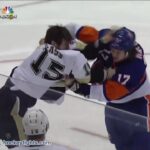 Tanner Glass vs Matt Martin Jan 23, 2014
