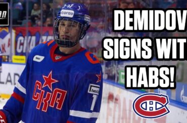 The Montreal Canadiens Sign Ivan Demidov! w/ Steve Dangle | Instant Analysis