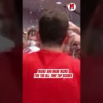 The ultimate scorer gets the ultimate celebration! 👑#NHL #Capitals #washington #hockey #sports