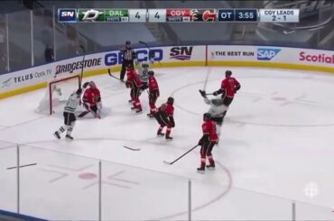 John Klingberg OT Goal Game 4 vs Flames | Stanley Cup Playoffs 2020
