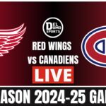 DETROIT RED WINGS VS MONTREAL CANADIENS 🏒 NHL Game Score & Play-by-Play - APR 8, 2025
