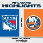 NHL Highlights | Rangers vs. Islanders - April 10, 2025