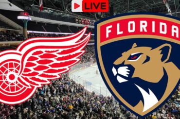 DETROIT RED WINGS vs FLORIDA PANTHERS NHL Hockey 🏒 Live Stream Game Cast
