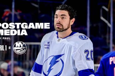 Nick Paul | Postgame at New York Islanders