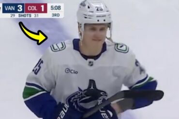 This Kid is going to be SPECIAL for the Canucks next season...