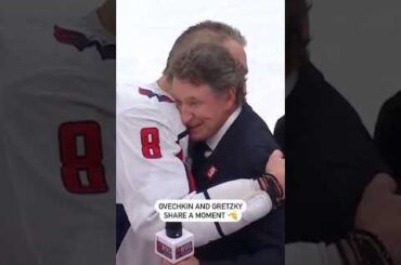 Wayne Gretzky Passes The Torch To Alex Ovechkin 🔥