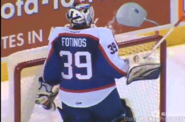 Michael McCarron Wrist Shot Goal vs Windsor (11/7/14)