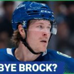 REPORT: Brock Boeser is done with the Vancouver Canucks