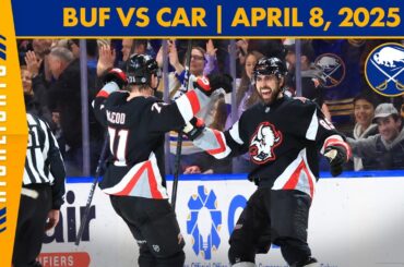 James Reimer Shutout | Buffalo Sabres Victory Over Carolina Marks 5th Straight Win | Highlights