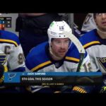 3/1/21 Zach Sanford With The Redirect In Front To Make It 3-1 Blues
