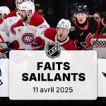 Canadiens vs Sénateurs 11/4/25 | Faits saillants