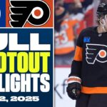 New York Islanders at Philadelphia Flyers | FULL Shootout Highlights - April 12, 2025