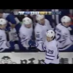 William Nylander's first career NHL hat trick (ALL GOALS) 2/5/2017
