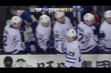 William Nylander's first career NHL hat trick (ALL GOALS) 2/5/2017