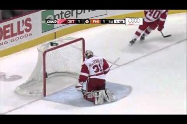 Claude Giroux dangles on breakaway 3/6/12
