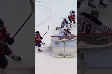 Frank Vatrano Sets Up Anton Lundell's Goal With The No-Look Pass