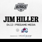 Head Coach Jim Hiller | 04.12.25 LA Kings Face the Colorado Avalanche | Pregame Media