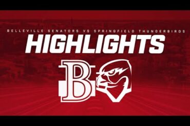 HIGHLIGHTS: Belleville Senators at Springfield Thunderbirds (Apr 11/25)