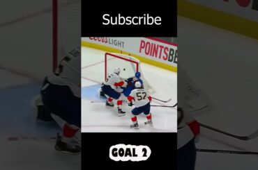 HAT TRICK Andre Burakovsky (Florida vs Colorado | Dec.12, 2021) #shorts