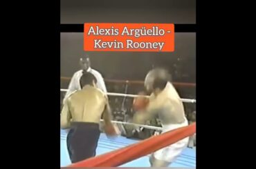 Alexis Argüello -Kevin Rooney #Shorts