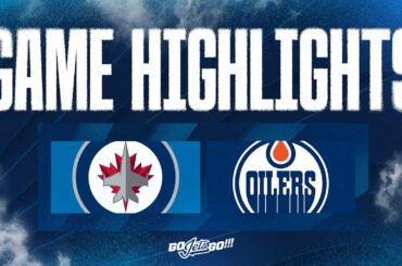 Winnipeg Jets vs. Edmonton Oilers - Game Highlights