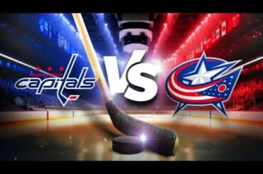 Washington Capitals vs Columbus Blue Jackets | Play-by-Play LIVE