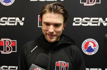 Wyatt Bongiovanni Postgame Availability - April 12, 2025