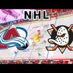 Colorado Avalanche vs Anaheim Ducks | 2025 NHL Live Play by Play Score