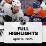 NHL Highlights | Kings vs. Oilers | April 14, 2025