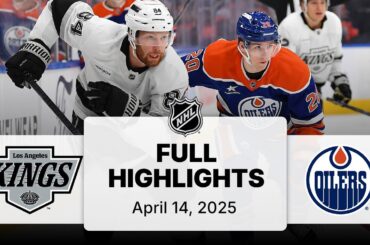 NHL Highlights | Kings vs. Oilers | April 14, 2025